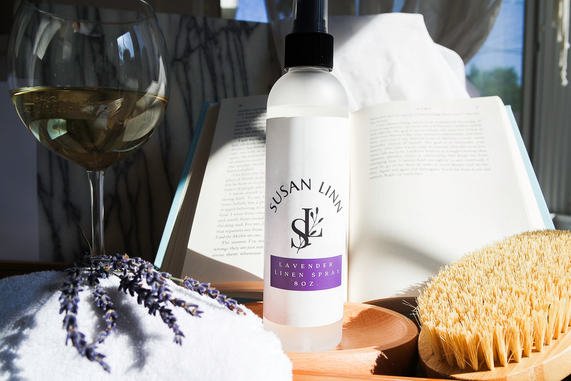 Susan Linn Lavender Linen Spray for Bed and Breakfasts