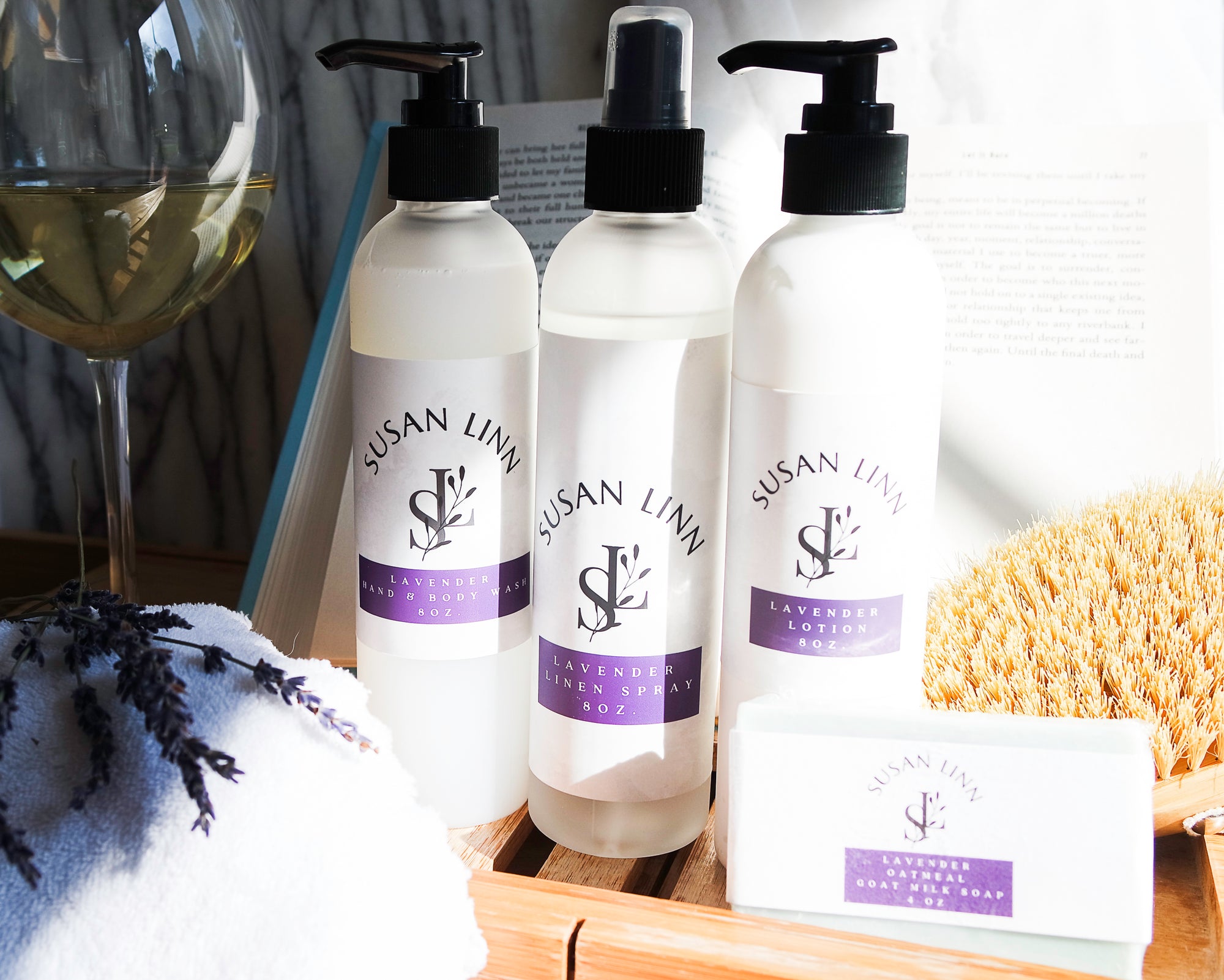 Luxury Lavender Bath Products Handmade