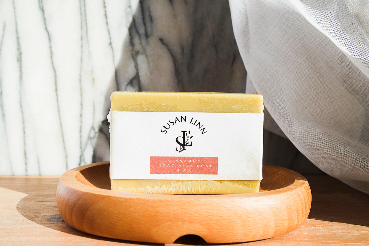 Cinnamon Goats Milk Soap 4 oz